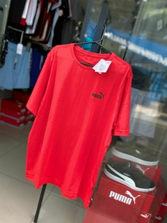 Camiseta Puma básica vermelha