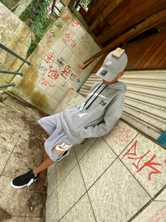 Moletom NK TM cinza - comprar online
