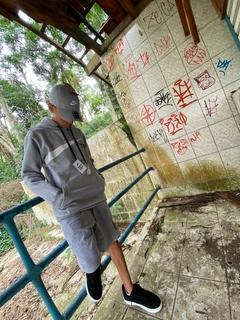 Moletom NK TM cinza