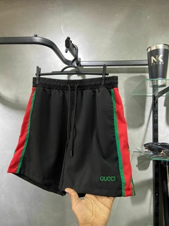 Bermuda Elastano Gucci PRETO