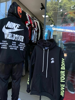 Moletom NK World Tour PRETO - comprar online