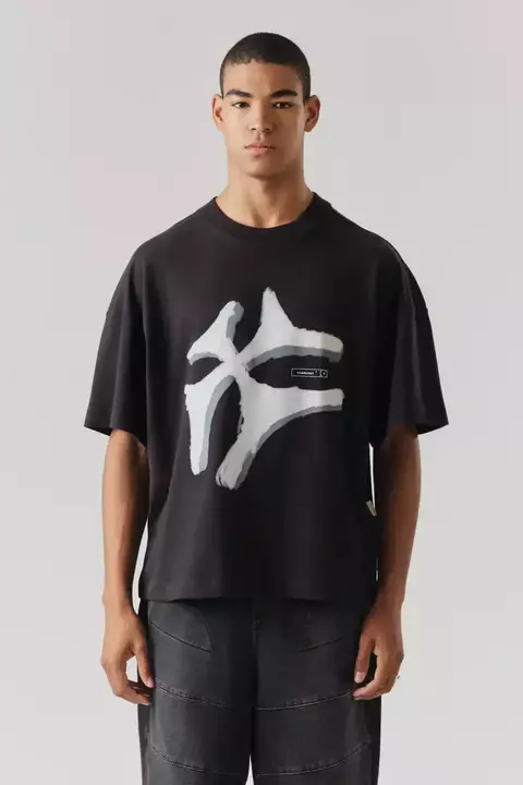 T-SHIRT WIDE BOXY X BONE