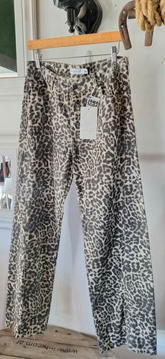 Jean wide leg print - comprar online