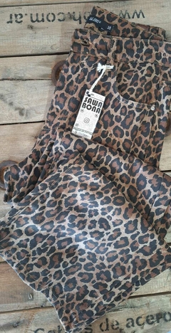 Jean wide leg print - comprar online