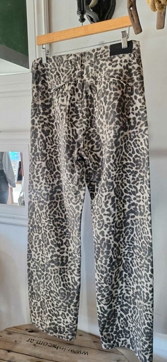 Jean wide leg print en internet