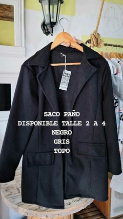Saco paño