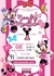 Invitación, Minnie mouse boutique (SIMPLE) FORMATO PDF
