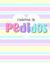 Capa caderno de pedidos candy color na internet