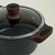 Olla granite tapa de vidrio 24cm