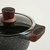 Olla granite tapa de vidrio 20cm