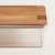 Recipiente de acrílico tapa de madera 1500ml en internet