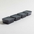 Set X 4 Recipientes Fume Tapa Slim Encastre 200 ml en internet