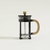 Cafetera de vidrio con embolo negra 800ml en internet