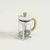 Cafetera de vidrio con embolo blanca 800ml - comprar online