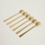 Set de 6 cucharitas doradas - comprar online