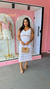 Vestido longo tricô