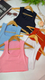 Cropped tecido duplo - comprar online