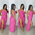 Vestido longo na internet