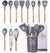 Jogo de Utensílios para Cozinha de Silicone Luxo 12 peças - comprar online