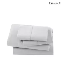 Juego de sábanas Espalma 200 Twin gris