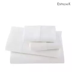 Juego de sábanas Espalma 200 King blanco