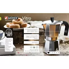 Cafetera Monix Vitro express 9 tazas - La Tienda Visage