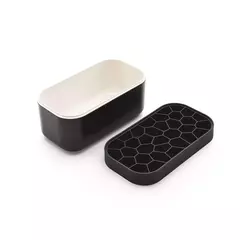 Hielera contenedor Ice Box Lékué color negro - comprar online