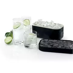 Hielera contenedor Ice Box Lékué color negro - tienda online