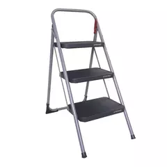 Escalera taburete Rolser 3 peldaños antracita
