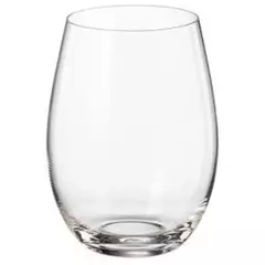 Vaso Copa de cristal Bohemia Mergus x 6 - comprar online