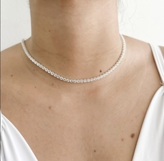 Colar Choker Riviera Cristal