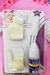 Set de uñas con pegamento