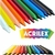 Crayones de cera triangular x6 - Big Giz - Acrilex - tienda online