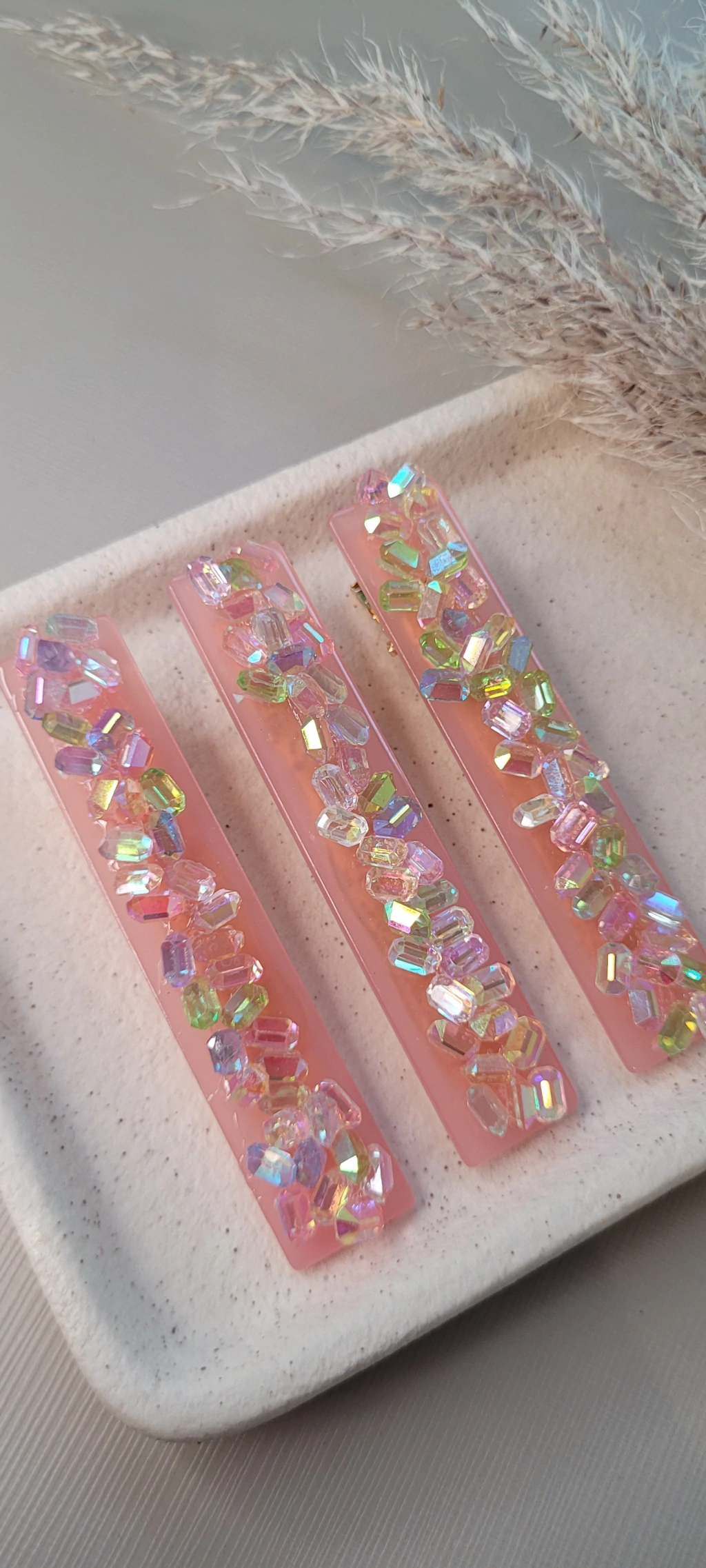 Bico de Pato Swarovski Rosa