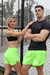 Short Running Verde Fluor