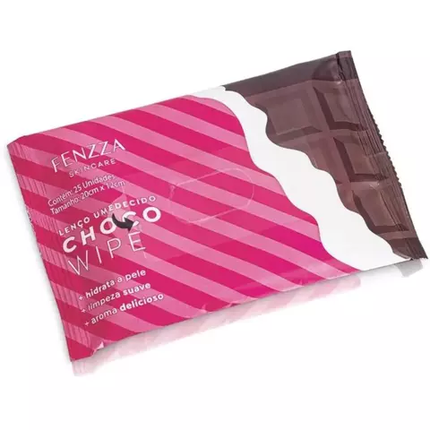LENÇO UMEDECIDO FACIAL CHOCO WIPE FENZZA