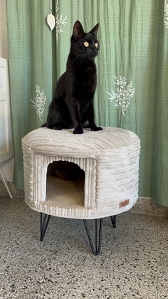 Imagen de Puff con hogar para gatos