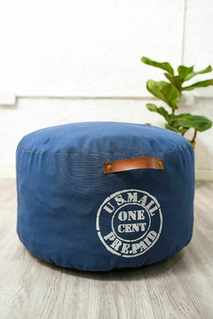 Puff Industrial de tela - comprar online