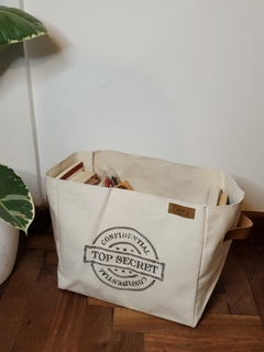 CESTA DE TELA - comprar online