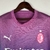  degrade envolvendo as cores rosa, roxo, azul e verde-terceira camisa do AC Milan para 2023-2024- fly emirates, colorido, colorida, wefox, third- III- 23/24- AC- Milan- itália, campeonato italiano- rafael leao