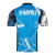 Camisa Napoli Pré-jogo 24/25 - Torcedor EA7 Masculina - Azul e Com Patrocínio na internet