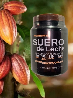 Suero de leche al 90% sabor chocolate