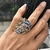 Anillo Feta de Caracol Haliotis | Bronce + Plata