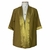 Kimono crepe e cetim verde abacate - comprar online