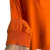 Camiseta Manga Longa Algodão Laranja na internet