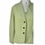 Casaqueto Blazer Verde Pistache com Pesponto Preto na internet