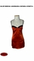 Camisola Laranja Renda Preta