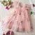 Vestido Florzinhas Bordadas Asa de Borboleta - loja online