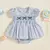 Vestido Azul Laço - comprar online