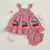 Vestido Cherry Xadrez na internet